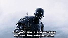 starwarsot:I’m K-2SO. I’m a reprogrammed Imperial droid. 