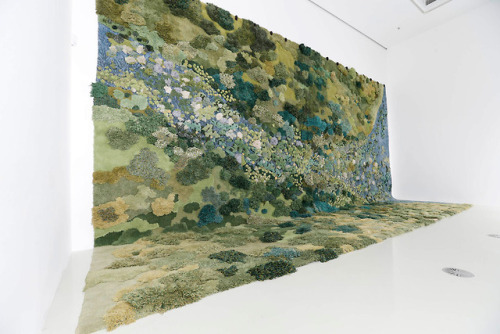 itscolossal:Native Argentinean Landscapes Explored in New Hand-Tufted Rugs by Alexandra Kehayoglou