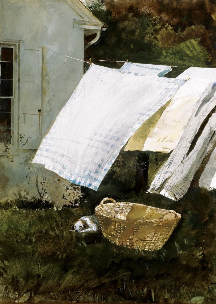Picture This — Andrew Wyeth American 1917 2009 Light Wash