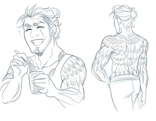 preservedcucumbers:some twitter doodles