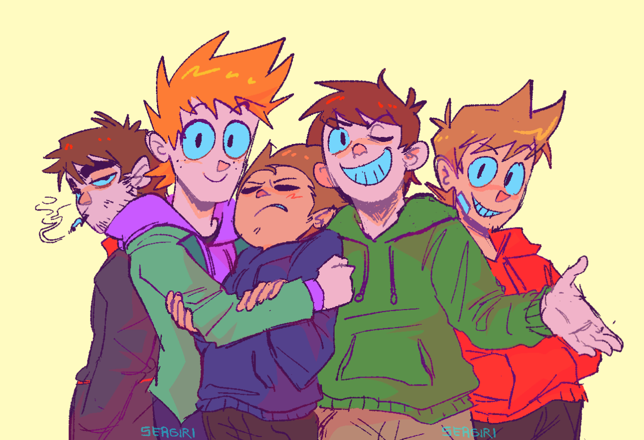 Pixilart - EddsWorld (Matt, Tom, And Edd) by L0stHapp1n3ss