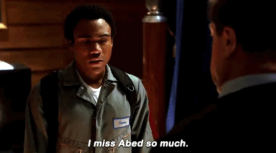 Abed Gif Explore Tumblr Posts And Blogs Tumgir