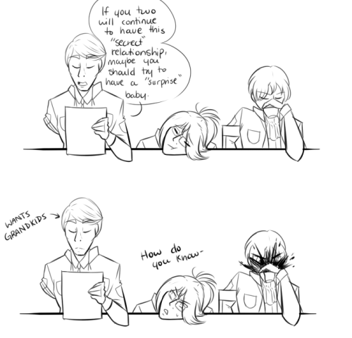 Everyone Knows By Your Disgusting And Incredibly Bad Flirting Plus Erwin Wants Kids