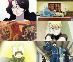 scythesenju:  fma meme: favorite episodes↳ death of the undying (6/15) &ldquo;wonderful… it’s just a never ending parade of freaks lately, huh?” 