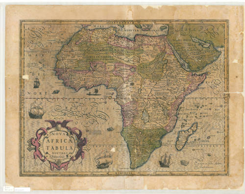 #MonsterMondayOur monsters today come from a 1619 map of Africa. It was made by Jodocus Hondius, and