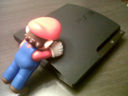 picpicmario:  Mario siempre quiso tener un juego en PS3