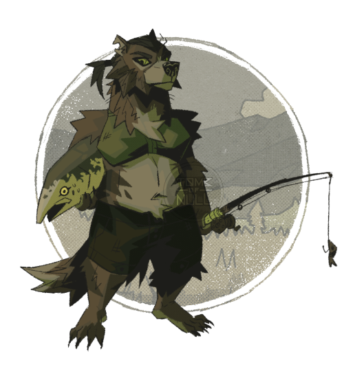 tombofnull: A sturdy-willed bear/wolf with a talent for fishing and sailing. You’ll likely spo