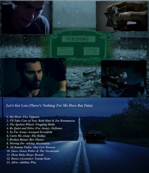 captaintinymite:“Let’s Ge Lost (There’s Nothing for Me Here but Pain)”TW Au: Road tripAfter tragedy,