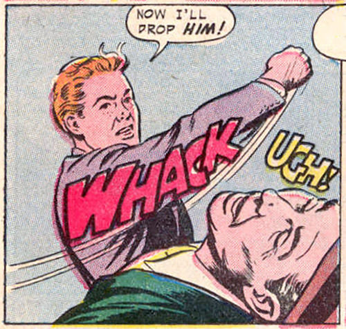 klappersacks:  Now I’ll drop him! by Tom Simpson Via Flickr: Superman’s Pal, Jimmy Olsen