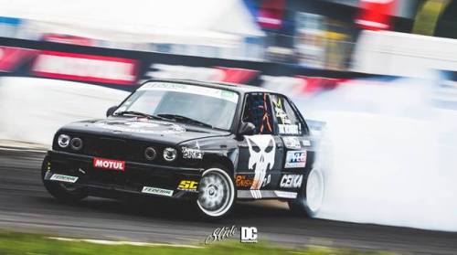 BMW E30 from France equipped with our CEIKA brakes and coilovers at the King of Europe Drift Pro Ser