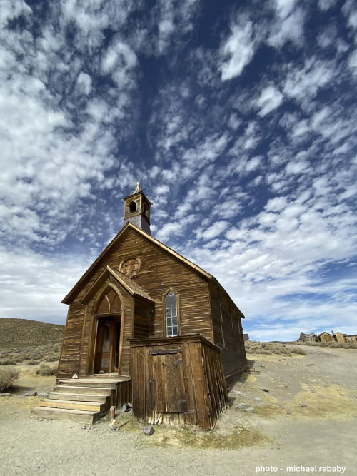 church - bodie, california