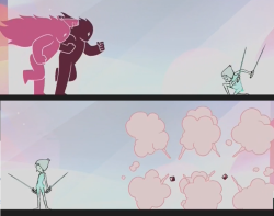 Stevenuniverseconspiracies:  Pearl-Apologism:  Lennythereviewer:  Those Were Two