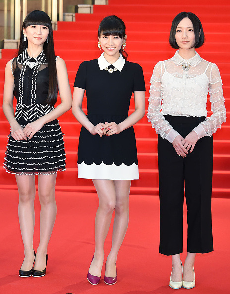 plus-multiply:  Perfume attends the opening ceremony of the Tokyo International Film Festival 2015 a