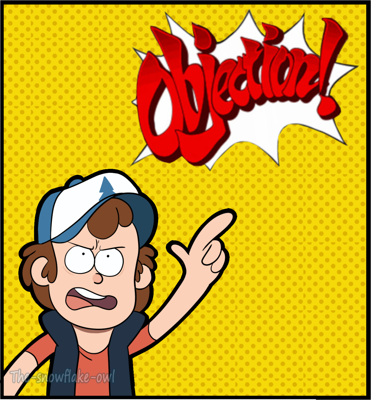 the-snowflake-owl:  Grunkle Ford knows very little about friendship. Based on charlesoberonn‘s