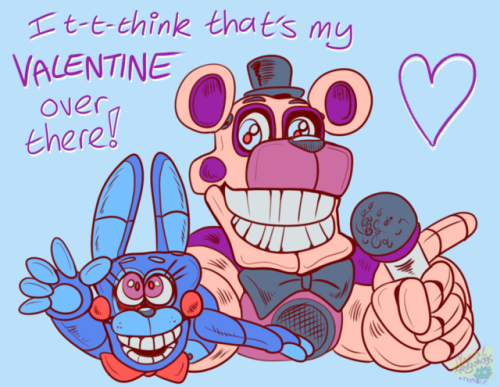 magicalhedgehogs: -HAPPY VALENTINES ONE YEAR ANNIVERSARY REDRAW-  live from the scooping room v