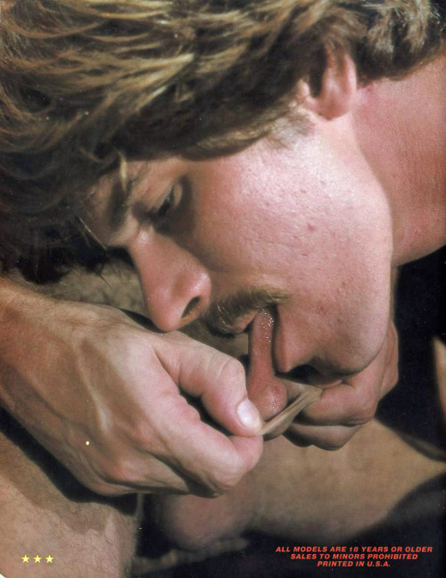 From HOUSE MASTER (1984) Models are Lee Ryder &amp; Greg Girard