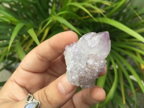 herb-pepper-witch:So in love! Aqua Aura & Spirit Quartz