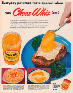 vintageeveryday:  14 interesting vintage food ads from the 1950s.