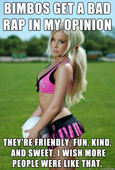 feministgoesbimbo:  bimbo-in-training:  sweetsurrenderdoll:  gingerbimbo:  bouncybubbly:  (via No, I’m actually serious.)   :D:D:D:D:D:DI’m smiling more tomorrow!   The heart of being a bimbo is This  💜  Being the highlight of someone’s day everyday