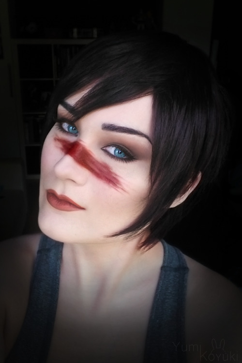 yumikoyuki: And now that all the ten intended Dragon Age makeup tests have been done, here is a set 