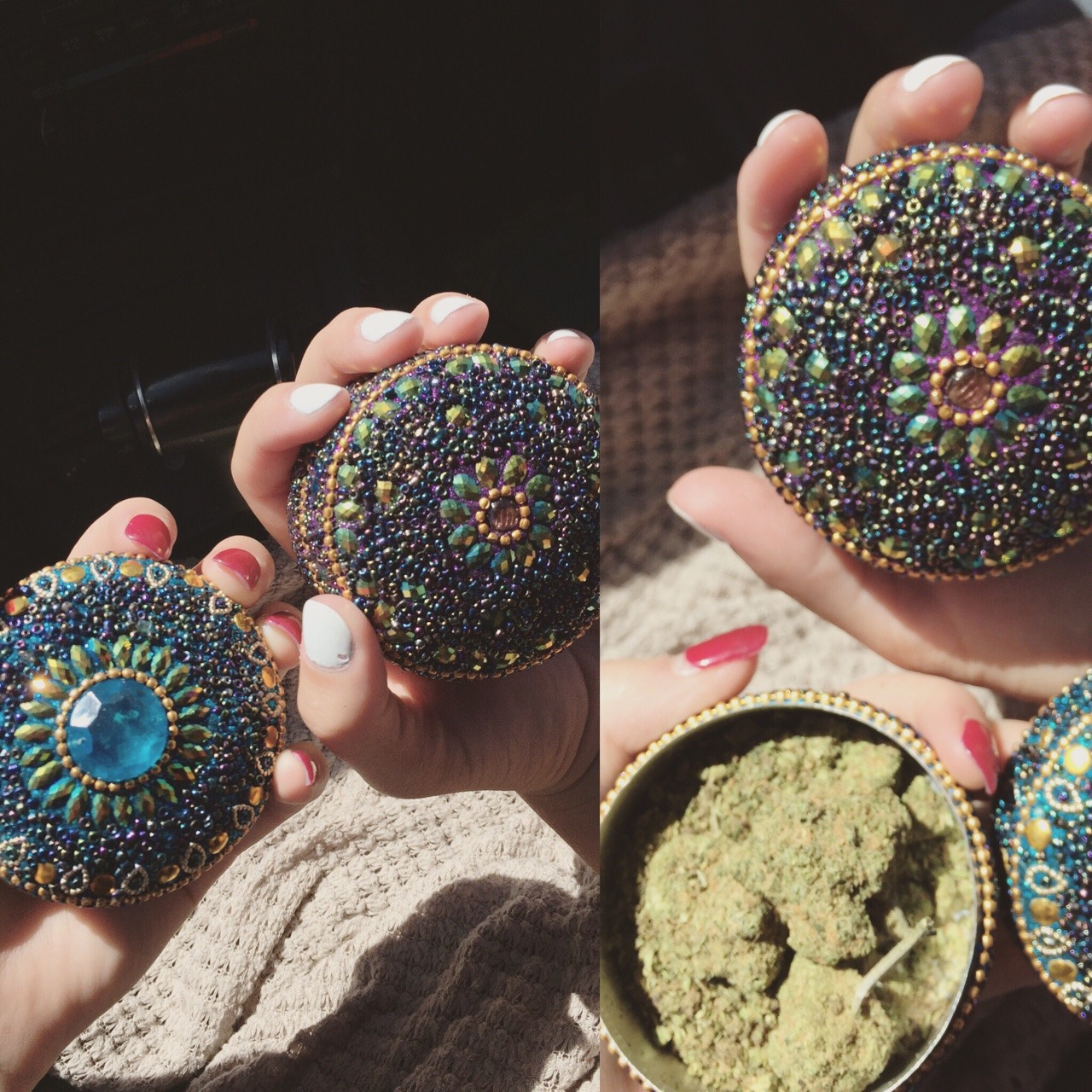 sassy-kas:  Nothing like new best friend weed jars😍❤️