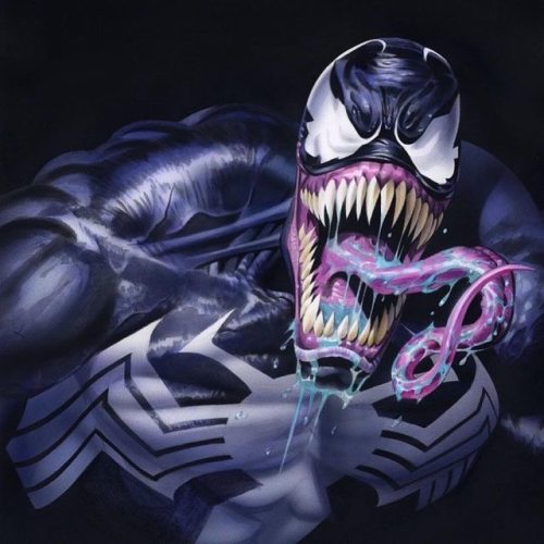 My first Venom art…this was in anticipation of what Venom might look like in SPIDER-MAN 3 bac