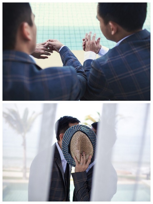 asianboysloveparadise:Happy WeddingAndrian &amp; Son 