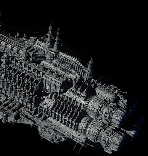 Dictator-class Imperial battlecruiser, Warhammer 40,000My little on-and-off project from May is fina