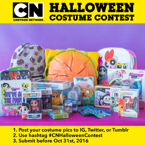 Look at all this treasure! Last day to submit your Halloween Costume using #CNHalloweenContest for a chance to win these goodies! See complete rules here.