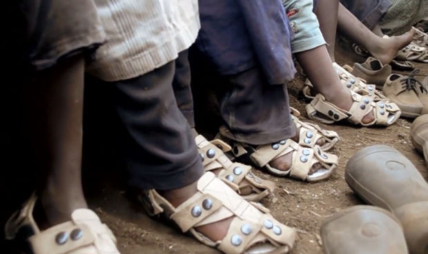 blazepress:  Guy Creates Shoes That Grow 5 Sizes in 5 Years to Help Millions of Poor