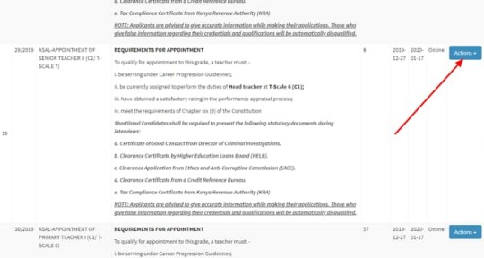 Requirements and how to apply for TSC Teacher Promotion