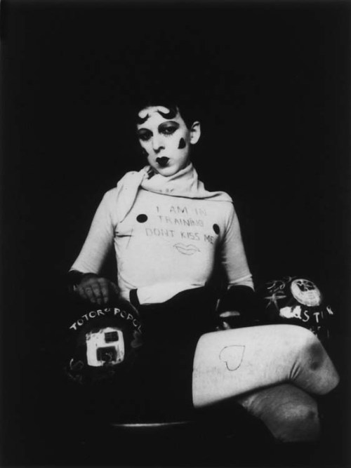 lesbianartandartists: Claude Cahun and Marcel Moore, I’m in Training, Don’t Kiss Me, c. 1928 In th