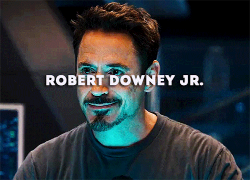 robertdowney-jr: “The truth is……I am Iron Man.” Thank you, Robert Downey J