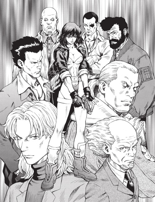 immloveanime:  Ghost in the Shell - Stand Alone Complex vol.02. Illustrated by Yu Kinutani.