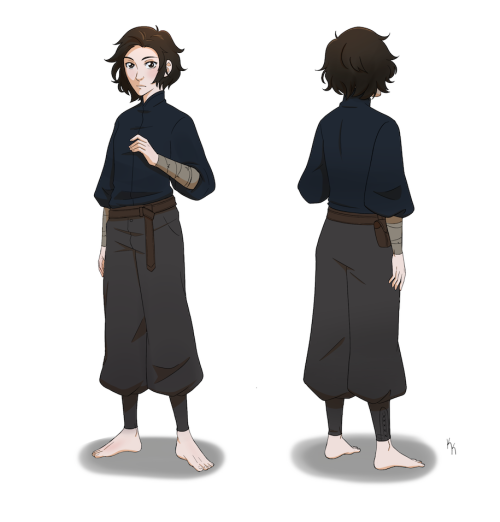 I made a small turnaround of Vin. When I made my Kaladin and Szeth animation I realized I should hav