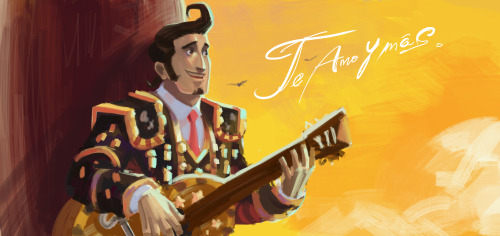 a little doodle, Manolo Sanchez from the Book of Life