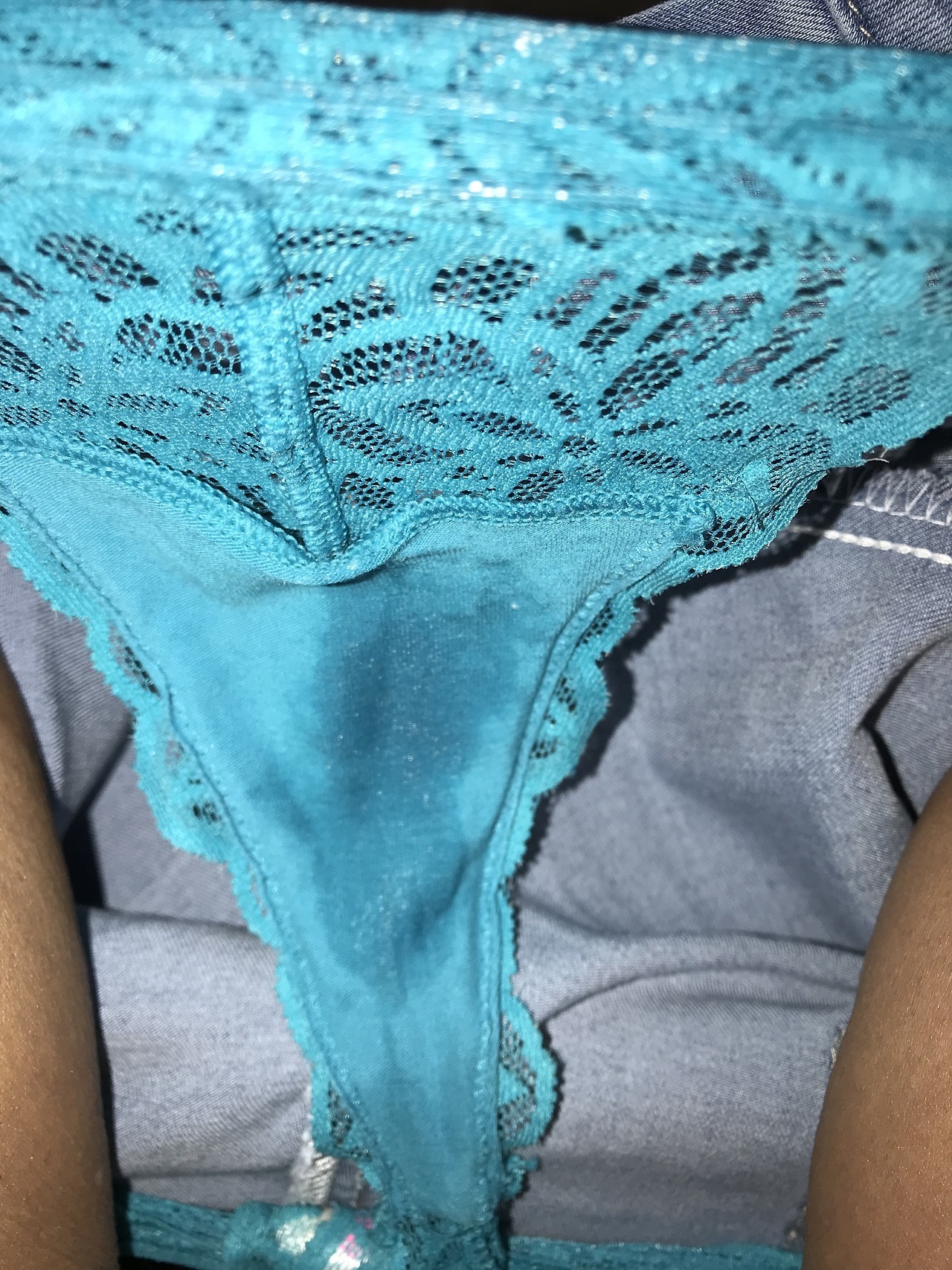 Who wants these freshly cummed in Victoria secret panties. Video of what made me