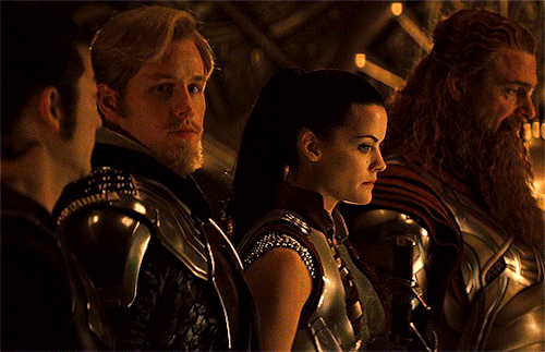 andthwip:Lady Sif and the Warriors Three in Thor (2011) dir. Kenneth Branagh