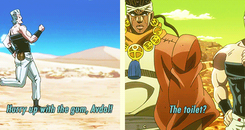 usoapp:JJBA Relationships - Mohammed Avdol and Jean Pierre Polnareff ‘once all of this is over, woul