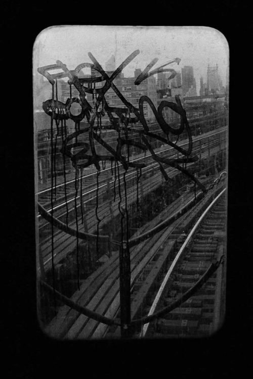 bobbycaputo:    The Train, NYC 1984 | Brian Young  DIRTY OLD NEW YORK