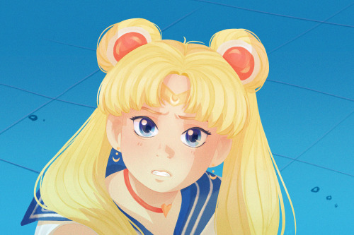 sailor moon redraw~ nothing will ever compare to the OG, but its so much fun to do these so I though