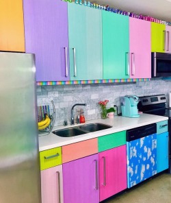 tasselfairy:Trying to figure out what I’m going to do to the fridge. I can’t decided between more cloud print, a #washitape rainbow or a sticker collage 🤔🌈💖💛💚💙💜🦄☁️ #cloudlandliving #diy #kitchen #interiordesign  (at Los