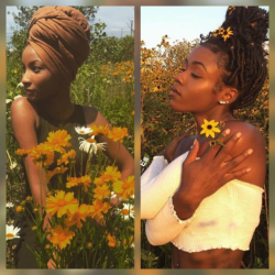melaesthetic-eccentric:  Melanin 🍫 Summer hue glow 🌇⛺💛💚