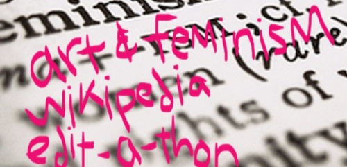 THIS WEEKEND: An Epic Feminist Edit-a-Thon Takes Aim at Wikipedia’s Gender Gap“UPDATE: T