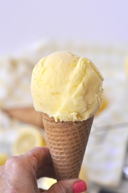 craving-nomz:  Lemonade Ice Cream