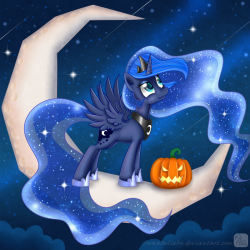 that-luna-blog:  New friend on the moon by