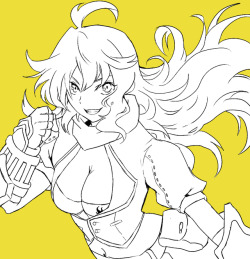 gurepyon:   Yang Xiao Sketch  —- I would be super happy if you visit my twitter! https://twitter.com/GurepyonArt 