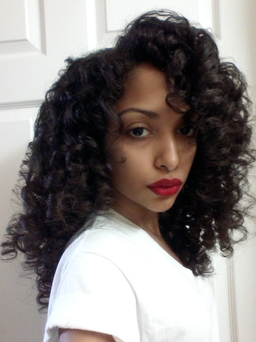 themissgonzales:  When your hair finally decides to work with you 🙌👌