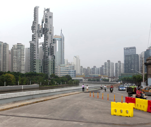 ryanpanos:  Anarchitecture in Shanghai | Oliver Ratsi