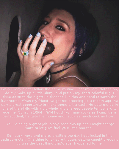 sissynikkipriss:  Gloryhole Sissy Deluxe Took a quick break from requests to make